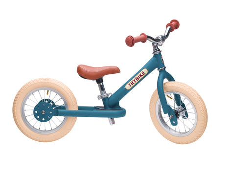 Convertible Trike & Balance Bike - Matte Blue - Trybike