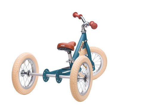 Convertible Trike & Balance Bike - Matte Blue - Trybike