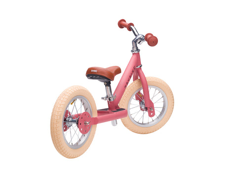 Convertible Trike & Balance Bike - Matte Pink - Trybike