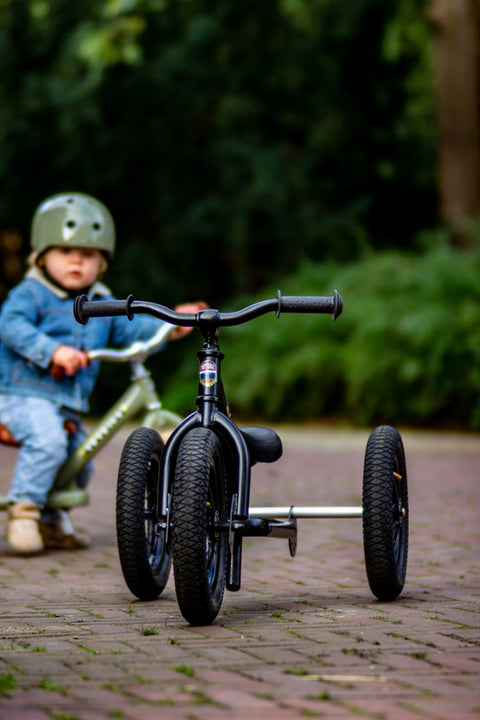 Convertible Trike & Balance Bike - Black - Trybike