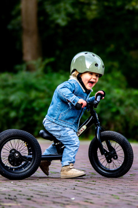 Convertible Trike & Balance Bike - Black - Trybike