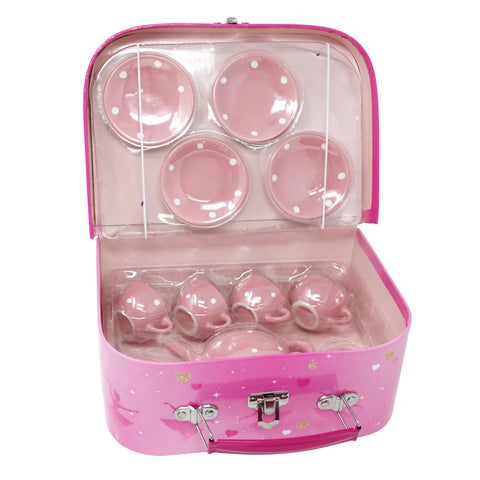 Pirouette Princess Porcelain Tea Set - Pink Poppy