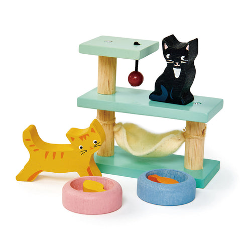 Pet Cats Wooden Set - Tender Leaf Toys