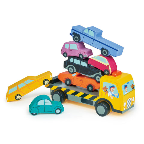 Stacking Cars - Tender Leaf Toys