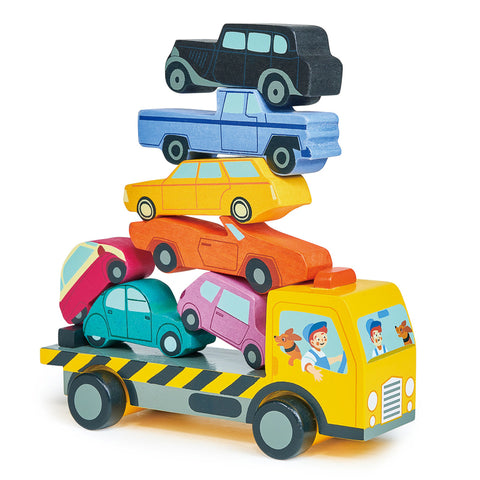 Stacking Cars - Tender Leaf Toys