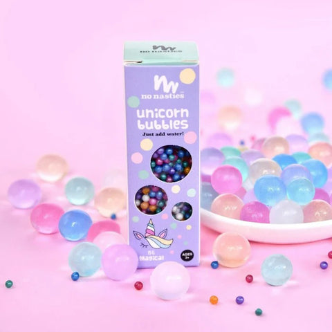 Unicorn Bubbles Pastel Biodegradable Water Beads - No Nasties