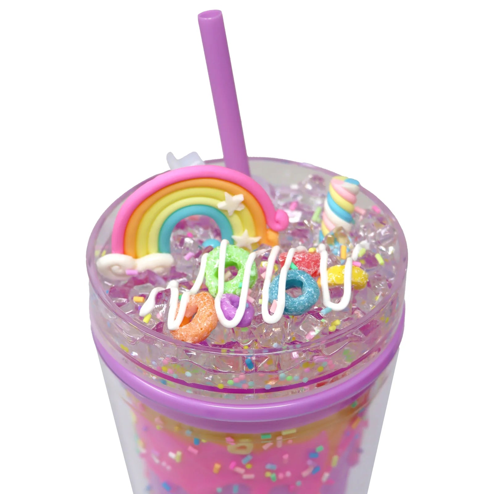 Candy Drinking Cup - Pink Poppy