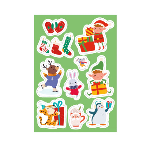 Stickers and Activities Book - Christmas - Sassi