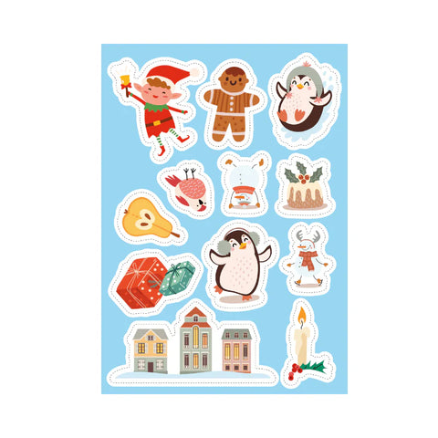 Stickers and Activities Book - Christmas - Sassi