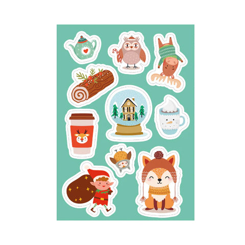 Stickers and Activities Book - Christmas - Sassi