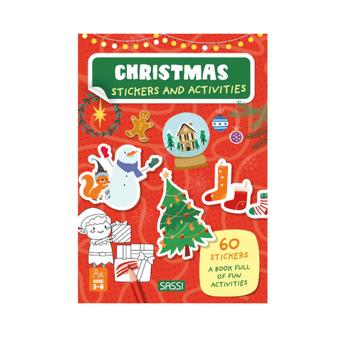 Stickers and Activities Book - Christmas - Sassi