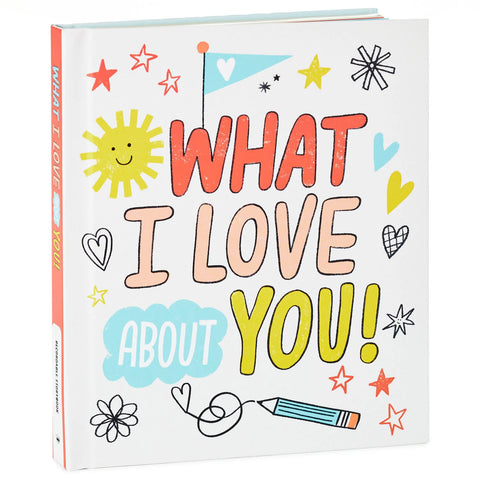 What I Love About You! A Color-Your-Own Recordable Storybook - Hallmark