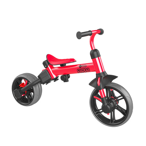 YVelo Flippa Trike 4 in 1 (Red) - Yvolution