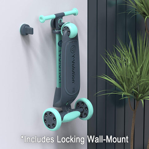 YGlider Nua Scooter (Green) - Yvolution