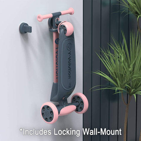 YGlider Nua Scooter (Pink) - Yvolution