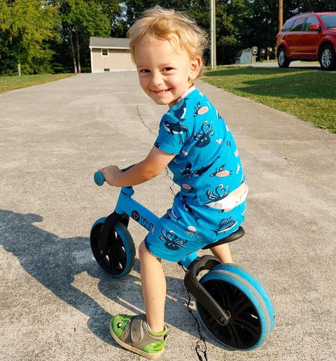 Velo Junior Balance Bike (Blue) - Yvolution