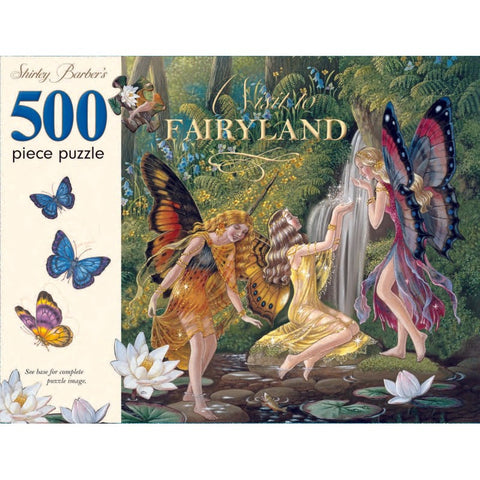 A Visit To Fairyland 500 Piece Puzzle - Shirley Barber