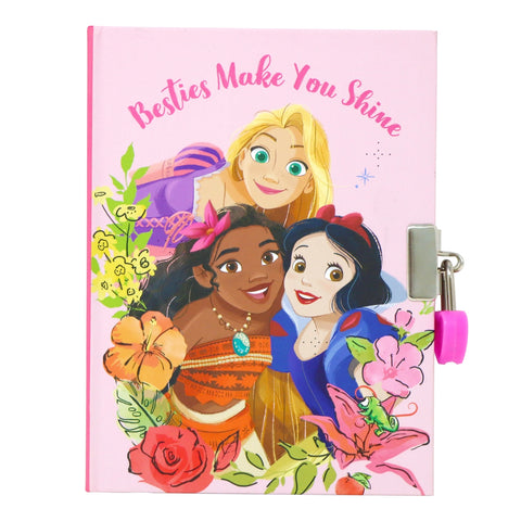 Disney Princess Forever Friends Scented Lockable Diary - Pink Poppy