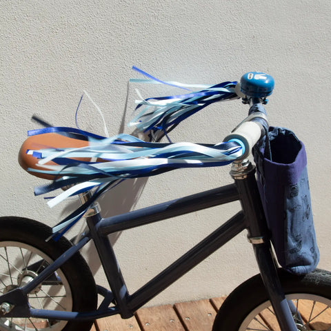 Ocean Blue Bike & Scooter Streamer - Beep