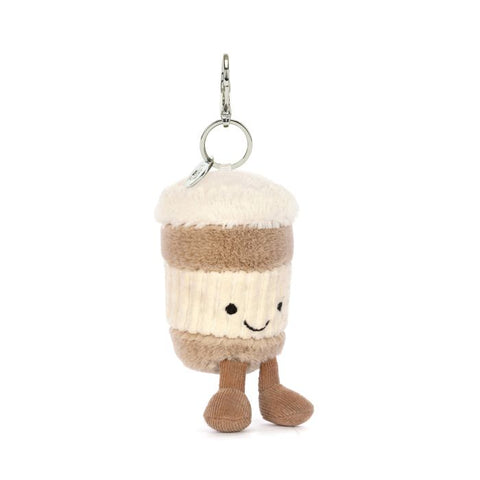 Amusables Coffee to Go Bag Charm - Jellycat