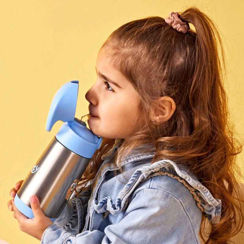 Insulated Drink Bottle 350ml - Bluey - B Box DISCOUNTED
