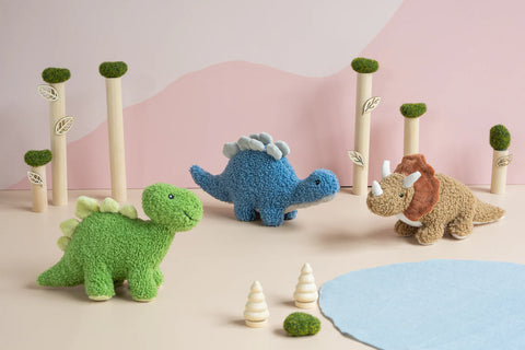 Baby Stu the Stegosaurus - Blue - Nana Huchy