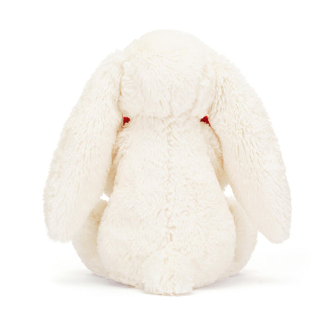 Bashful Red Love Heart Bunny - Jellycat