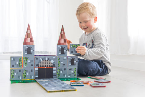 Magnetic Tile Topper - Castle Pack - Learn & Grow Toys