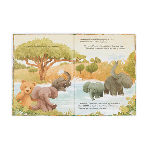 It's a Big World Bartholomew Book - Jellycat