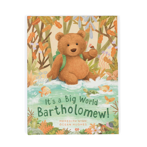 It's a Big World Bartholomew Book - Jellycat