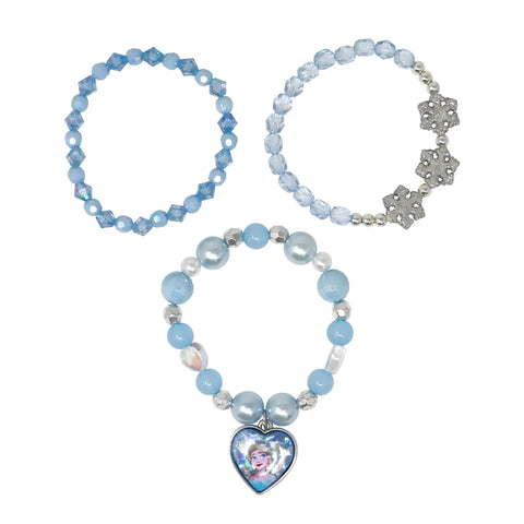 Disney Frozen Elsa Bracelet Set of 3 - Pink Poppy