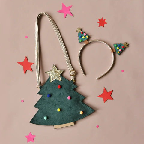 Velvet Christmas Tree Bag - Rockahula Kids