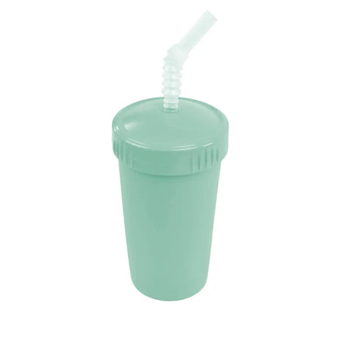 Straw Cup with Reusable Straw - Sage - Replay