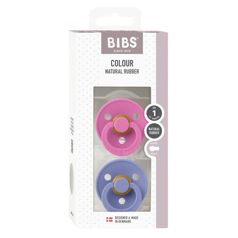 BIBS Denmark - Size One - Bubblegum/Peri - BIBS Denmark