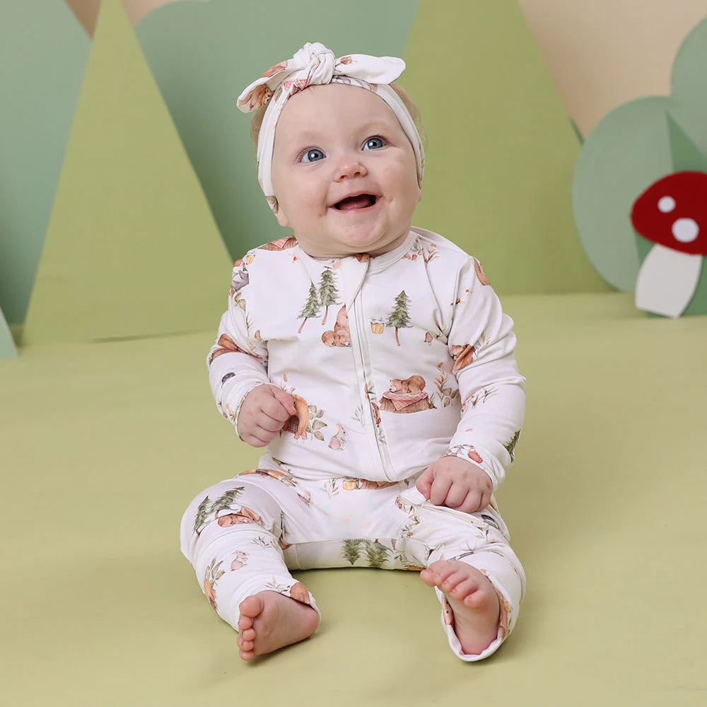 Bears Organic Snugglesuit Convertible Romper - Snuggle Hunny
