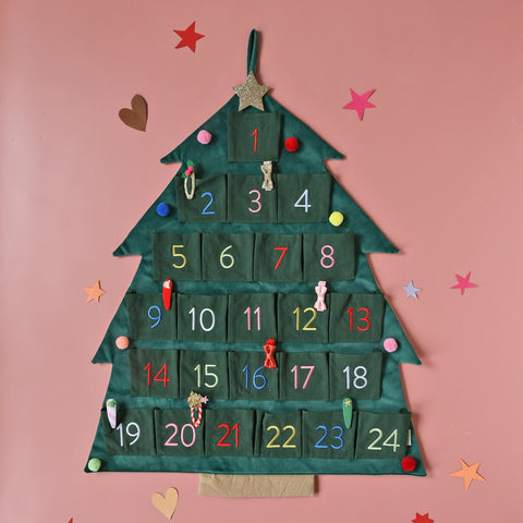 Christmas Tree Reusable Advent Calendar - Rockahula Kids