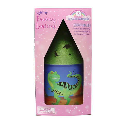 Dinosaur Adventure Lantern - Pink Poppy