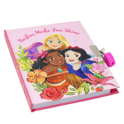 Disney Princess Forever Friends Scented Lockable Diary - Pink Poppy