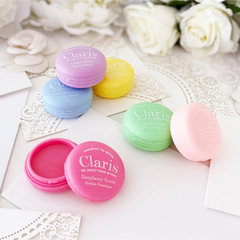 Claris Macaron Lip Gloss Set of 2 - Pink Poppy