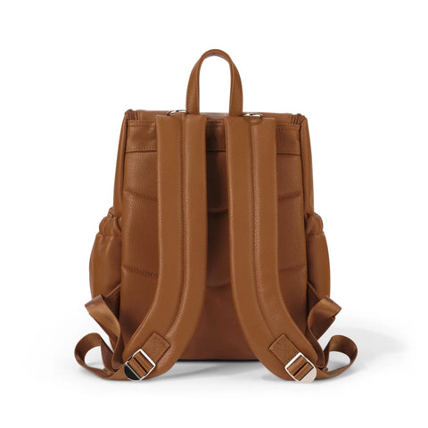 Mini Signature Backpack Chestnut Brown Vegan Leather OIOI Peppa Penny