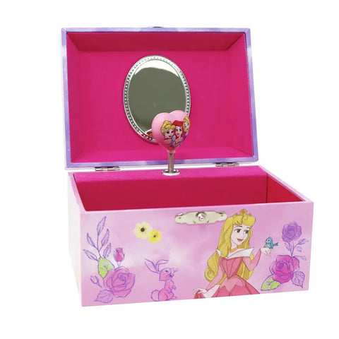 Disney Princess Watercolour Music Box - Pink Poppy