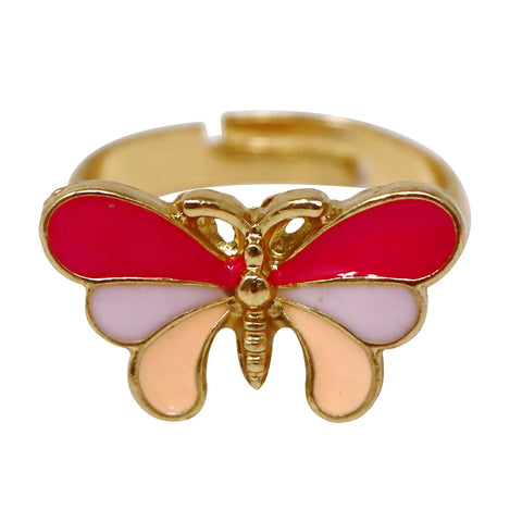 Rainbow Fantasy Rings - Pink Poppy