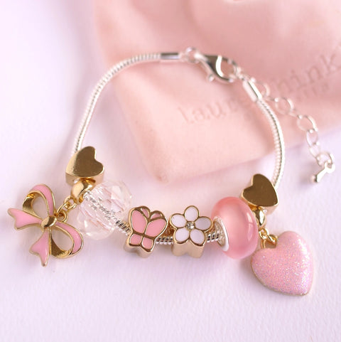 Pink Fantasia Charm Bracelet - Lauren Hinkley