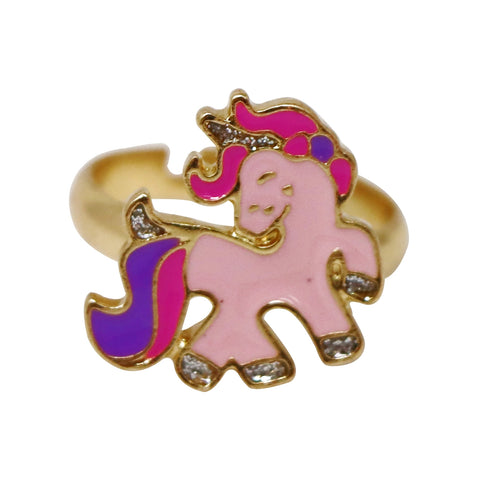 Rainbow Fantasy Rings - Pink Poppy