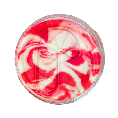 Candy Cane Playdough - Wild Dough