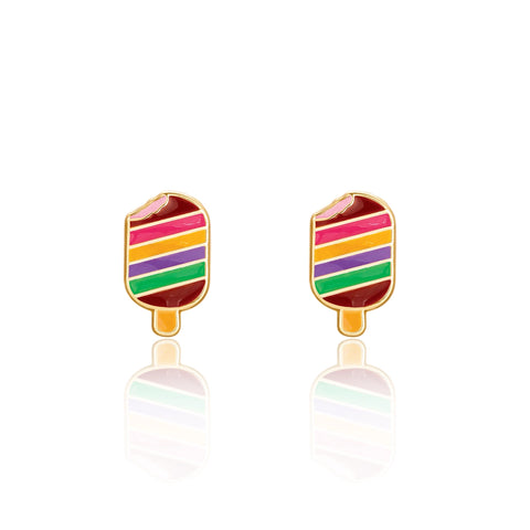 Rainbow Pop Cutie Stud Earrings - Girl Nation