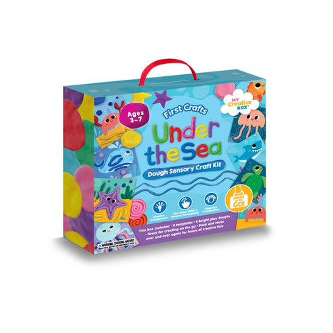 First Crafts Under the Sea Dough Sensory Craft Box - My Creative Box