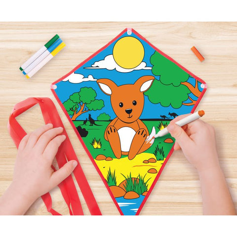 Aussie Animals Colour Your Own Kite - IS Gift