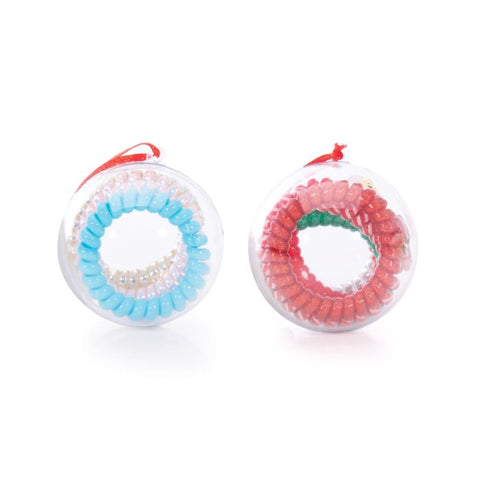 Festive Spiral Hair Ties - IS GIFT