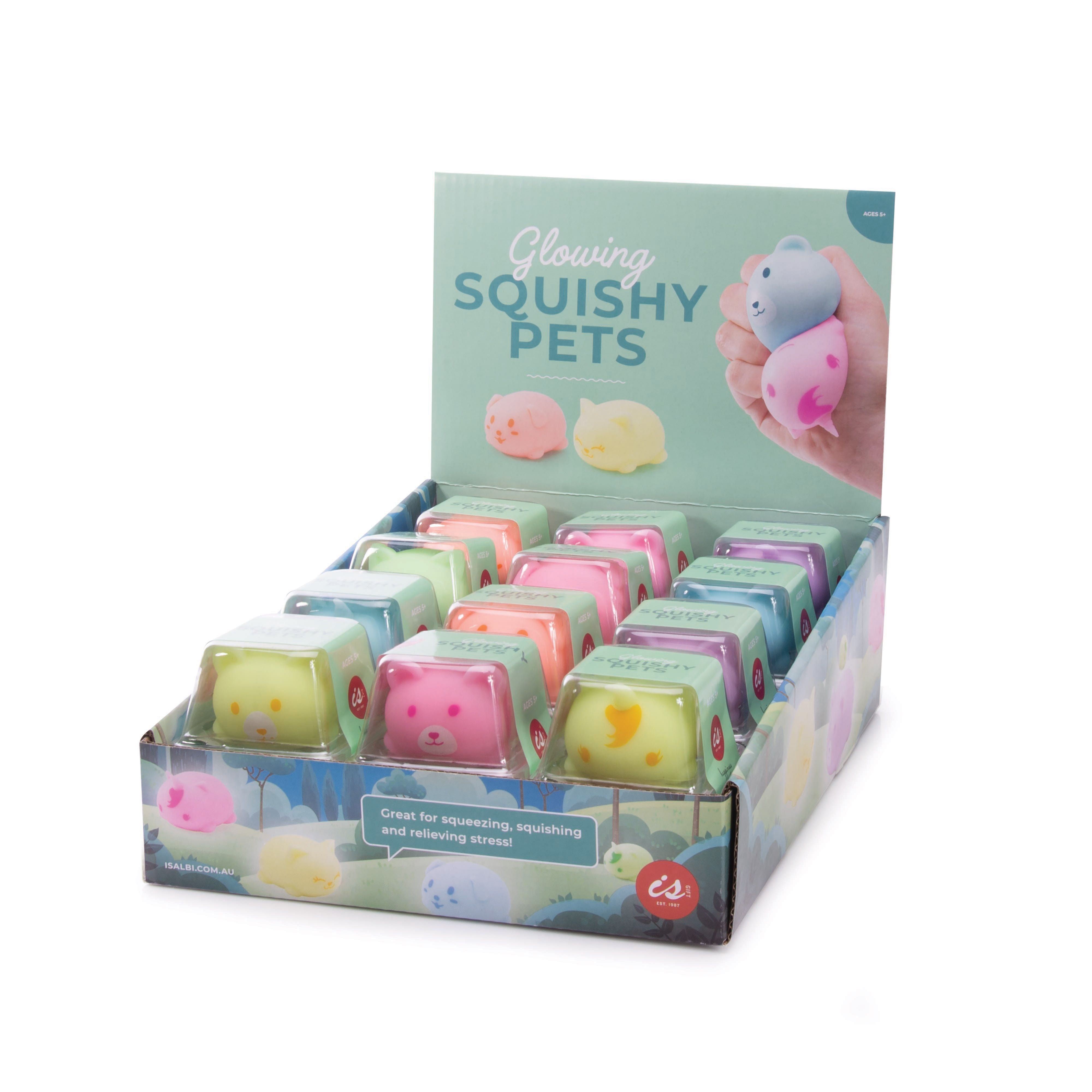 Glow in the Dark Squishy Pets - IS Gift